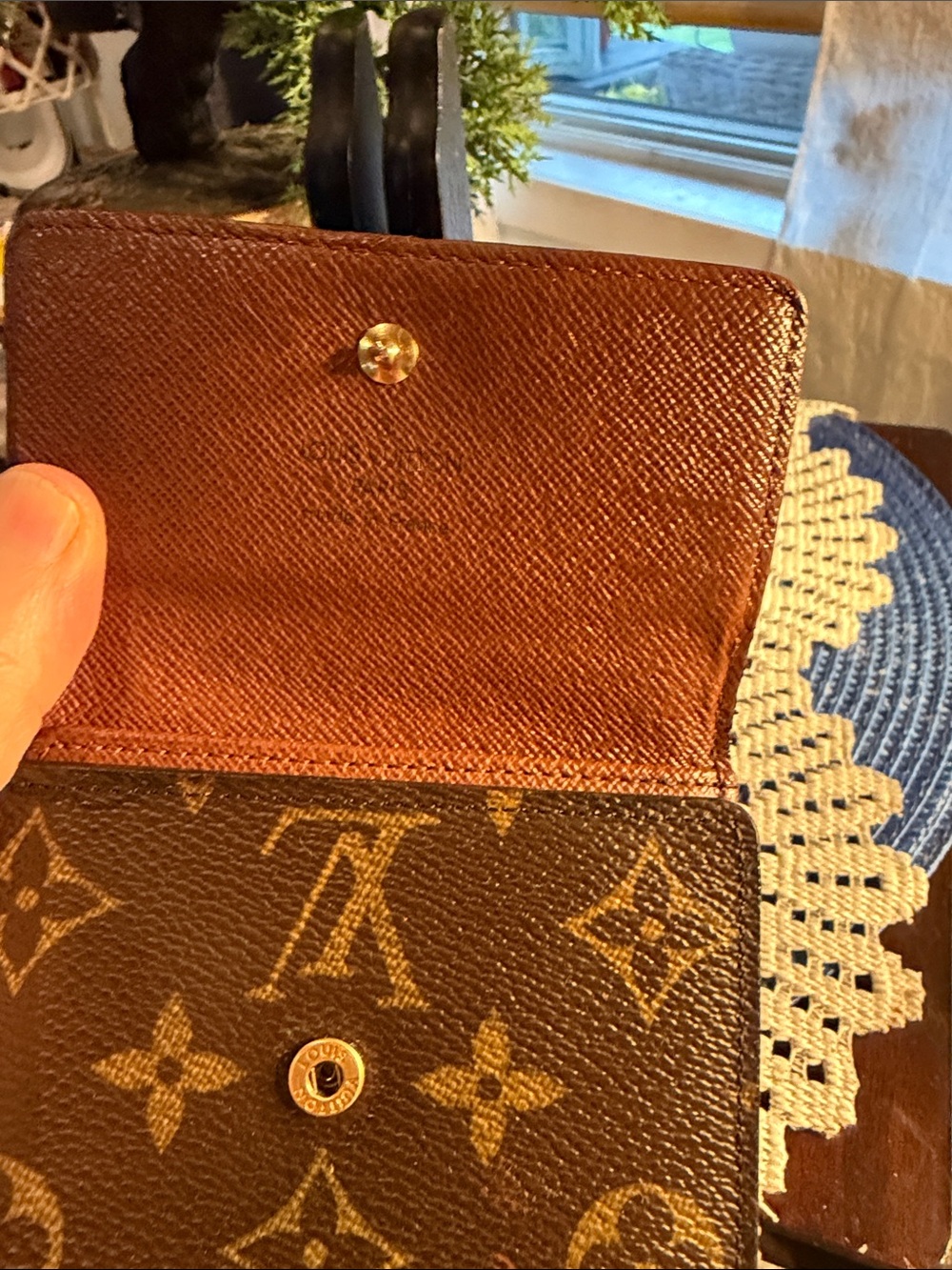Brown Monogram Compact Wallet - Picture 6 of 11